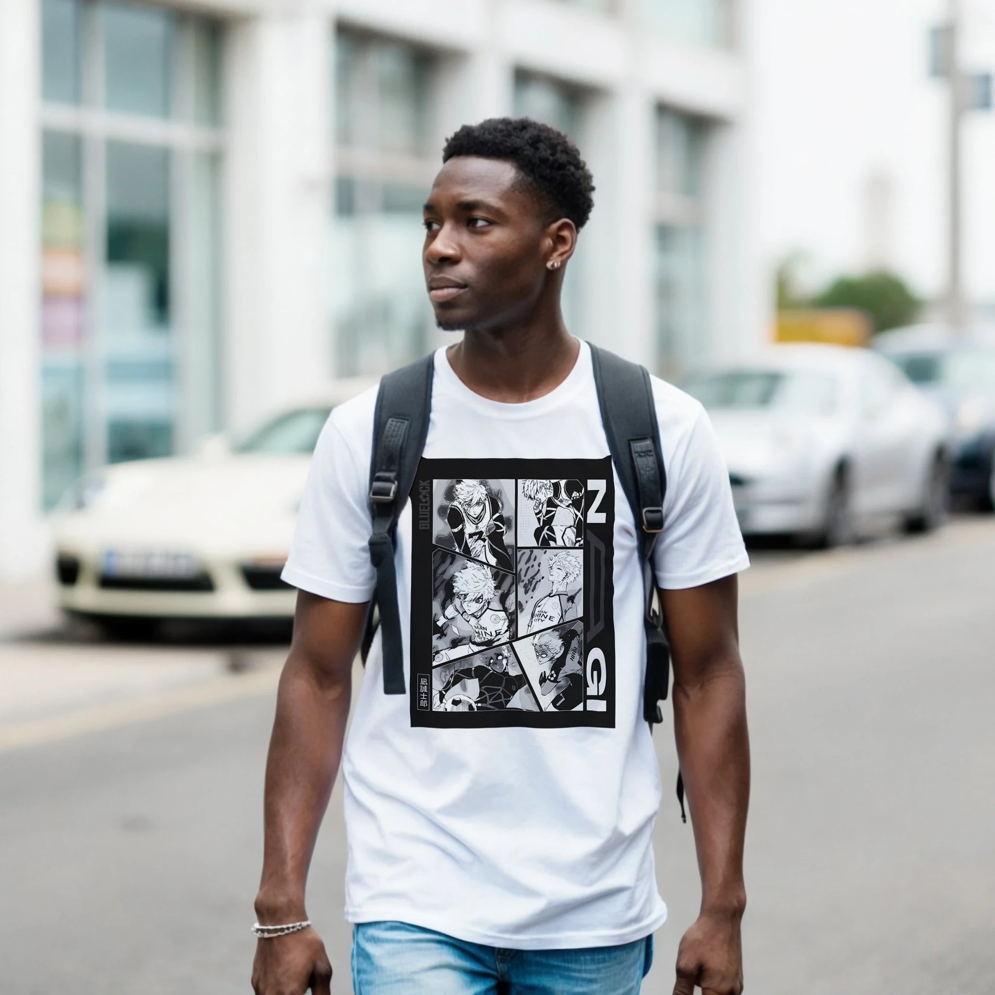 T-Shirt Blue Lock Nagi