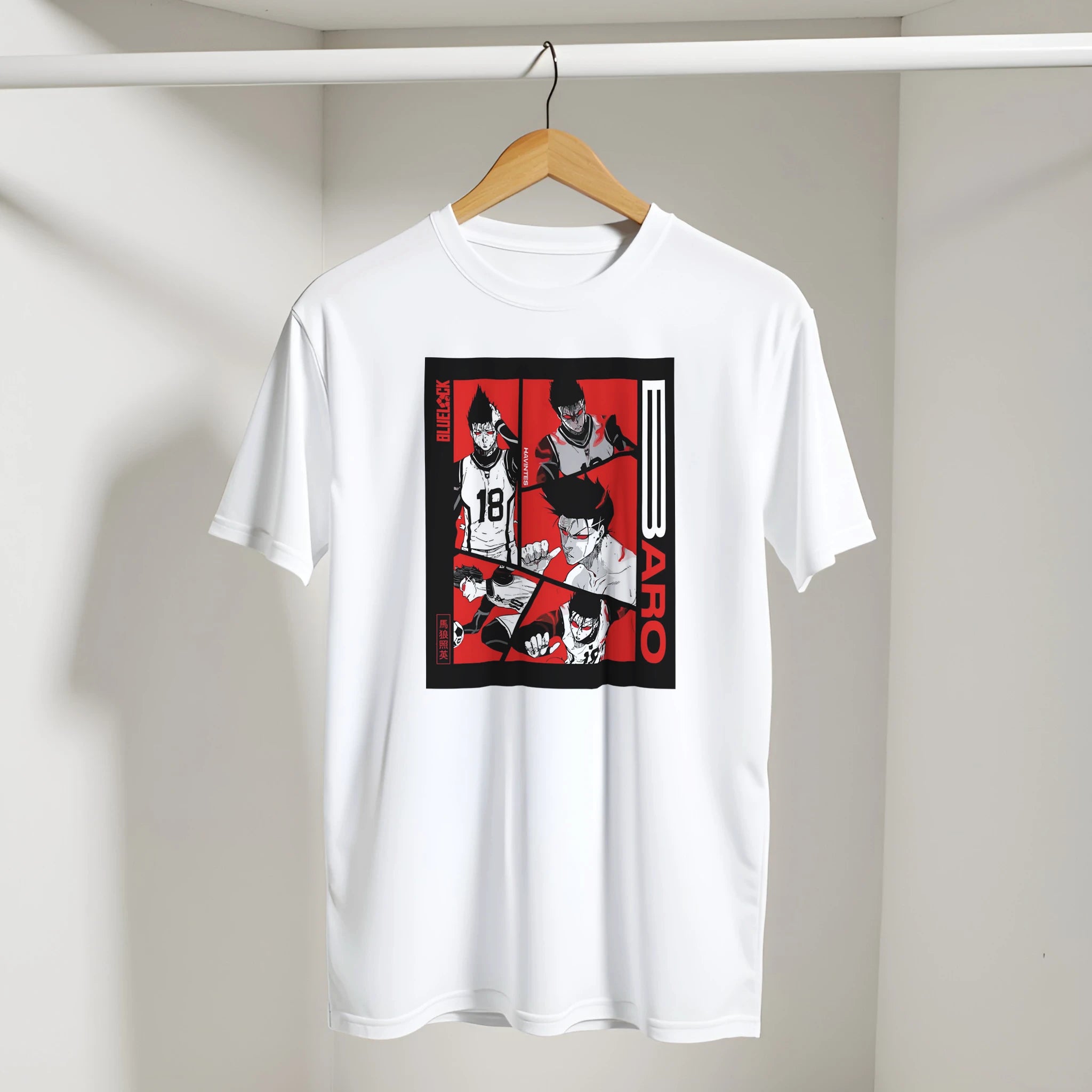 T-Shirt Blue Lock Baro
