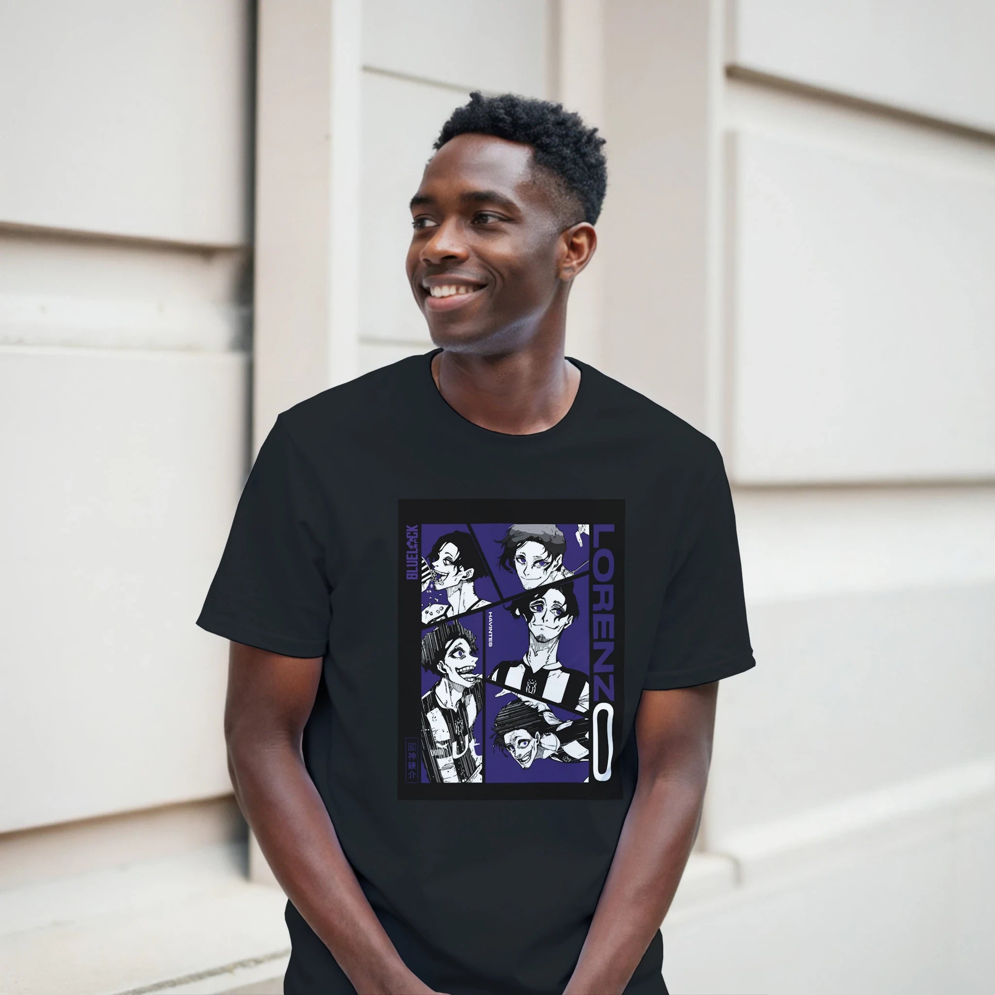 T-Shirt Blue Lock Lorenzo