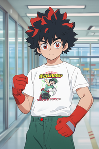 T-Shirt MyHeroAcademia-Midoriya