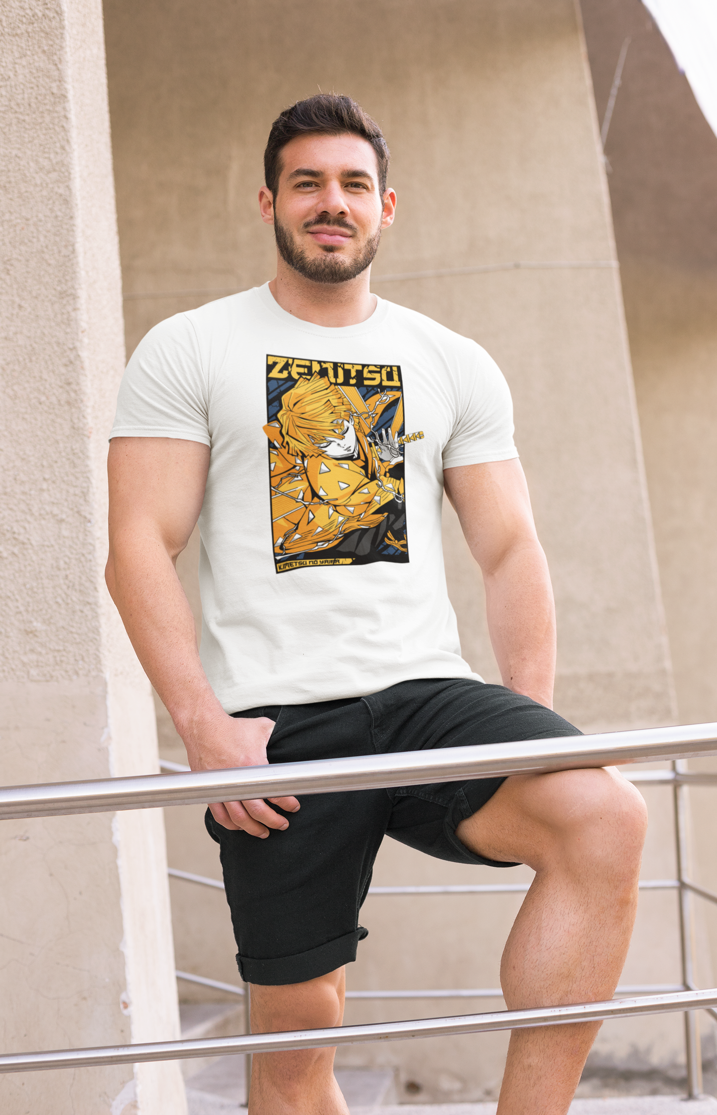T-Shirt Demon Slayer Zenitsu