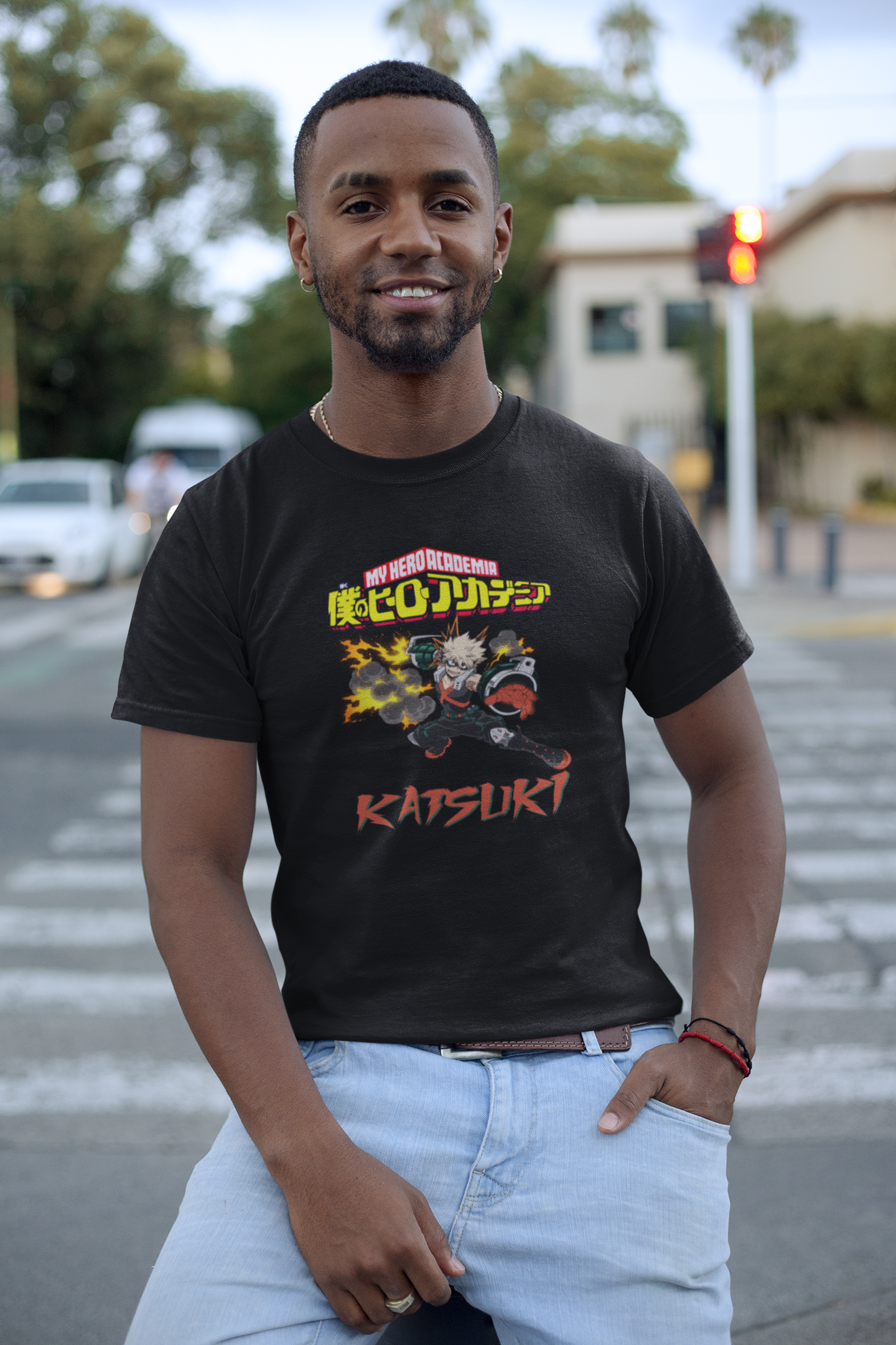 T-Shirt MyHeroAcademia-Katsuki