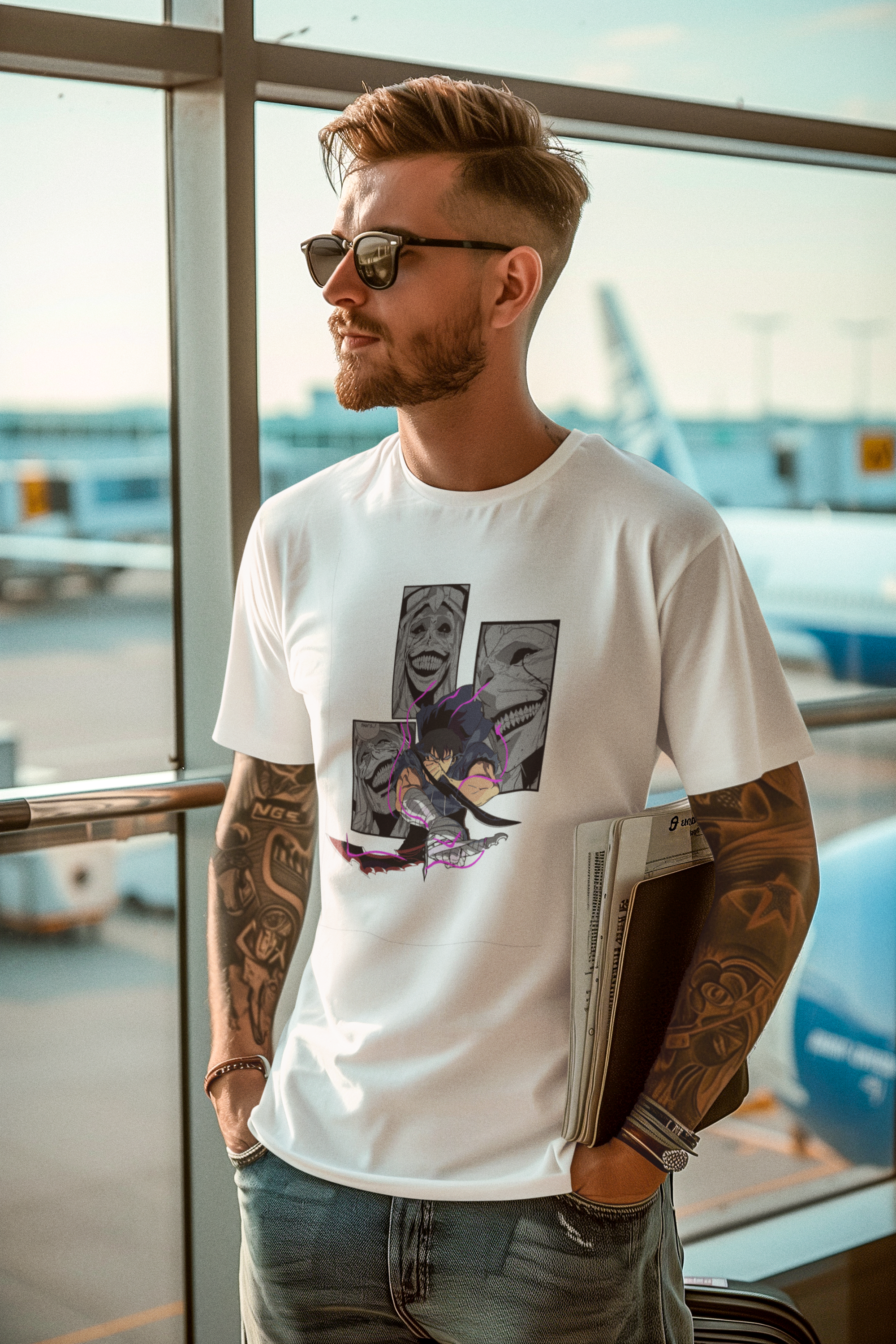 T-Shirt Solo Leveling Sung Jin-wooo