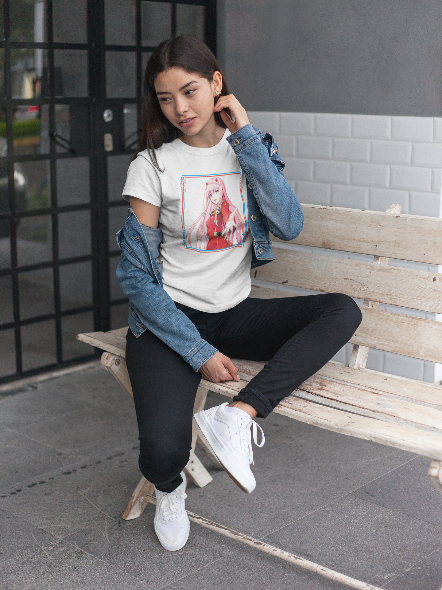 T-Shirt Darling in the Franxx-Zero Two